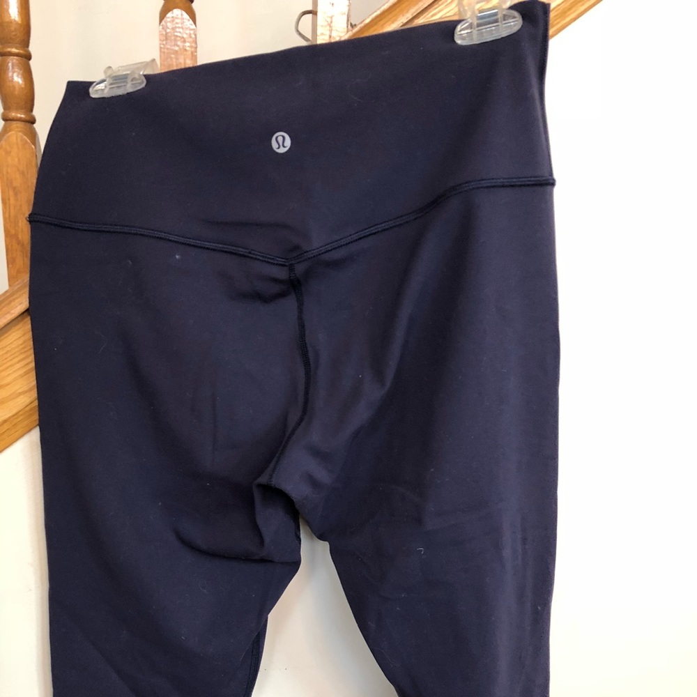 Lululemon dark blue cropped Align pants